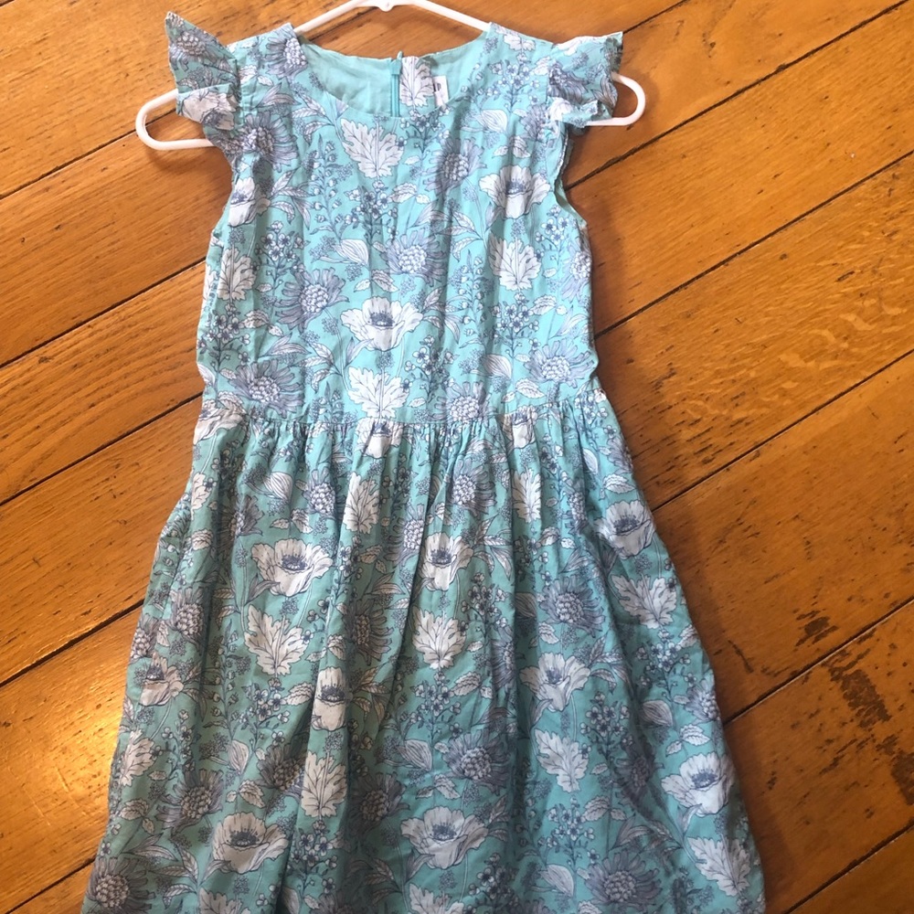 GAP Kids green and white dress size L